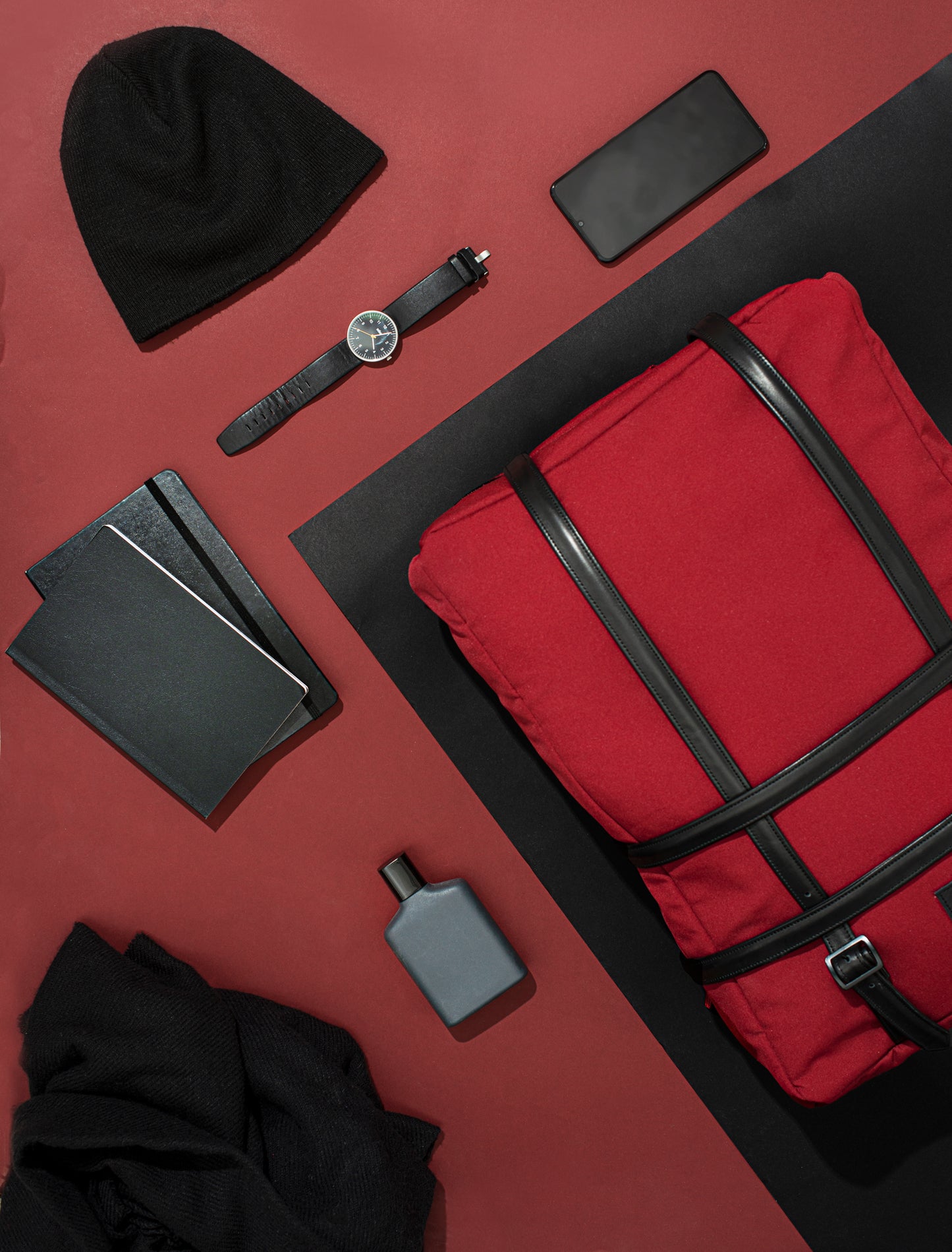 HIDE Backpack-Burgundy - theabags