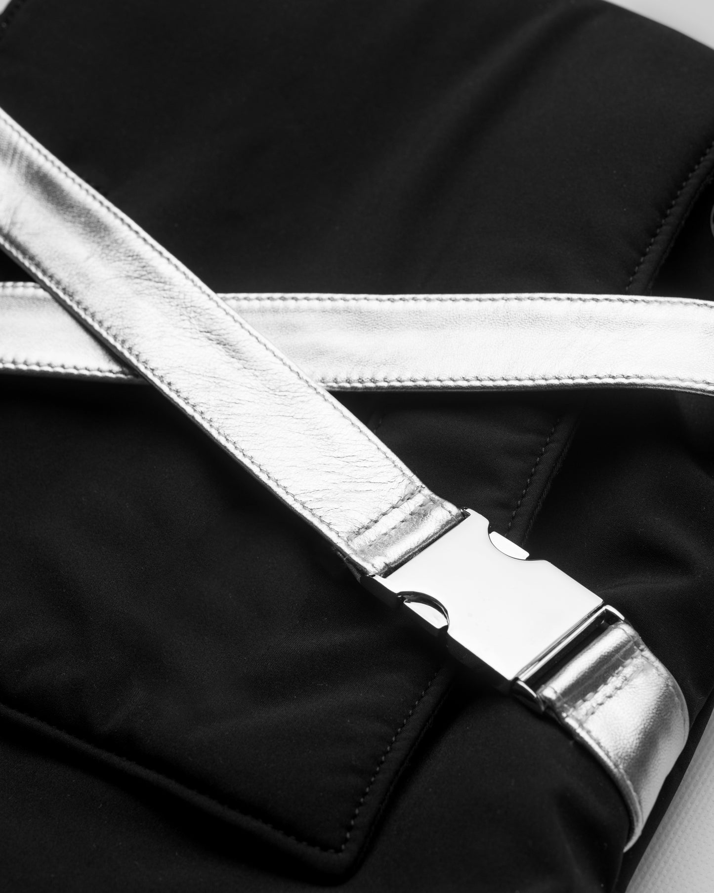 PREY Backpack-Black-Silver - theabags