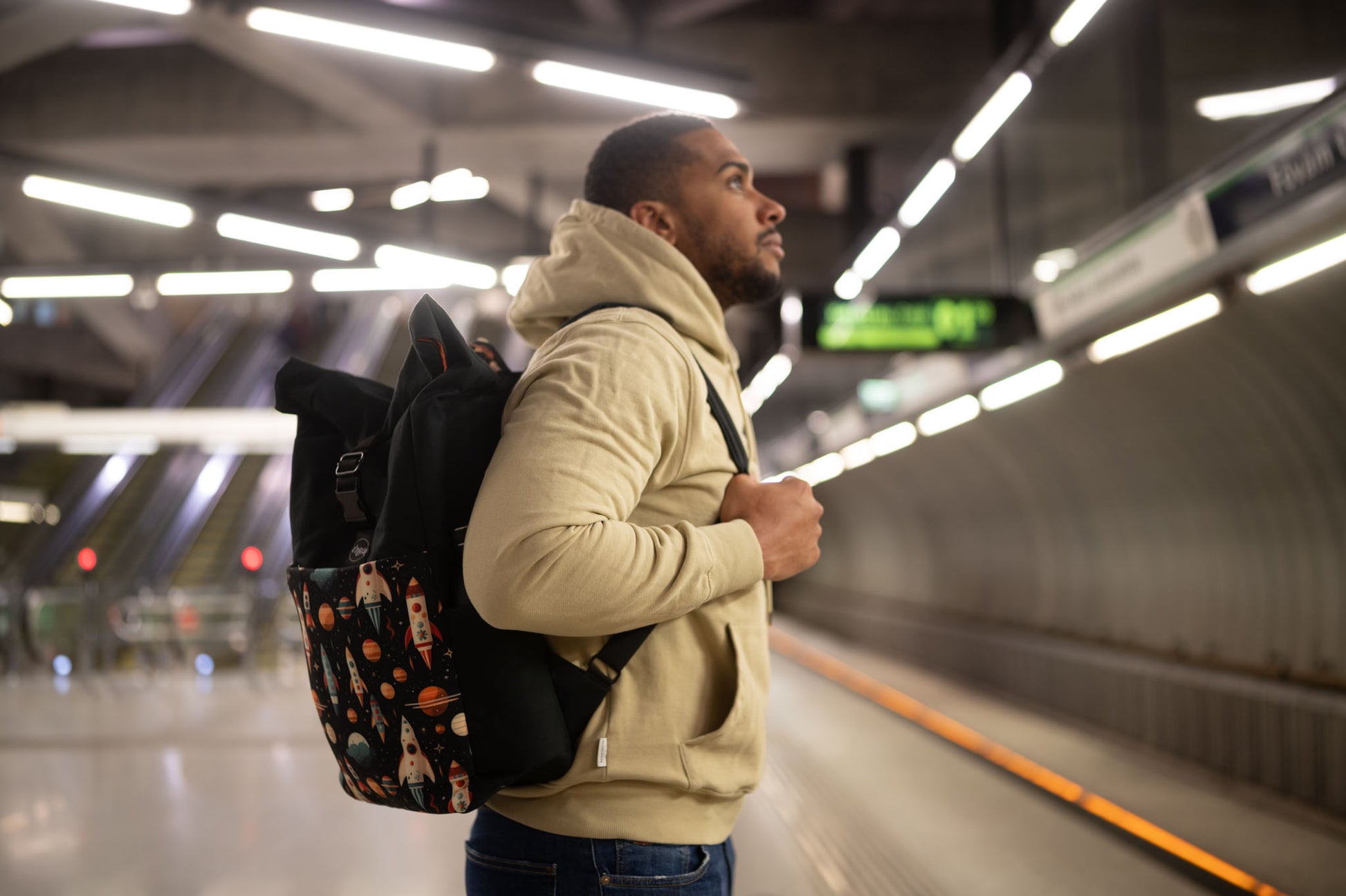 SUMMIT Roll Top Backpack-Space - theabags