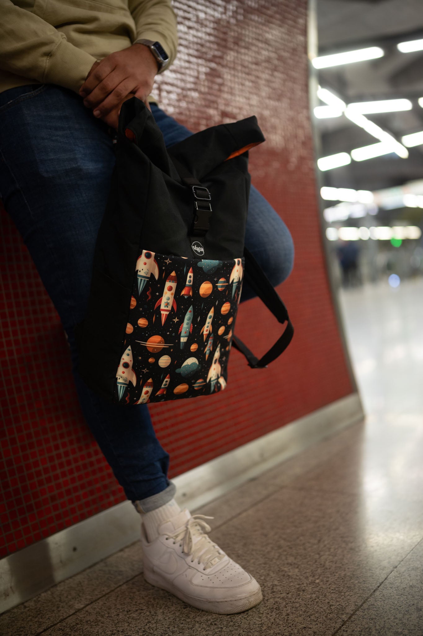 SUMMIT Roll Top Backpack-Space - theabags