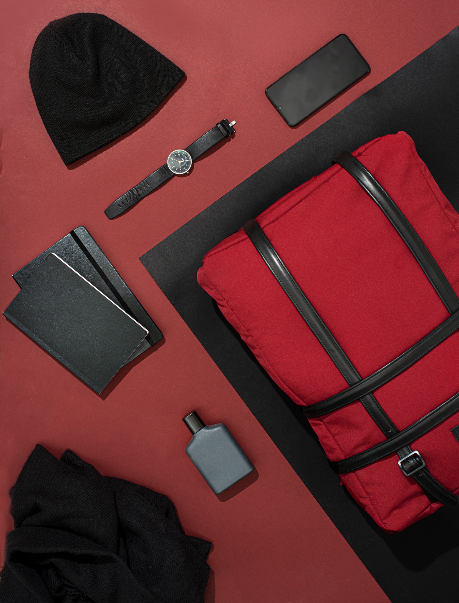 HIDE Backpack-Burgundy - theabags