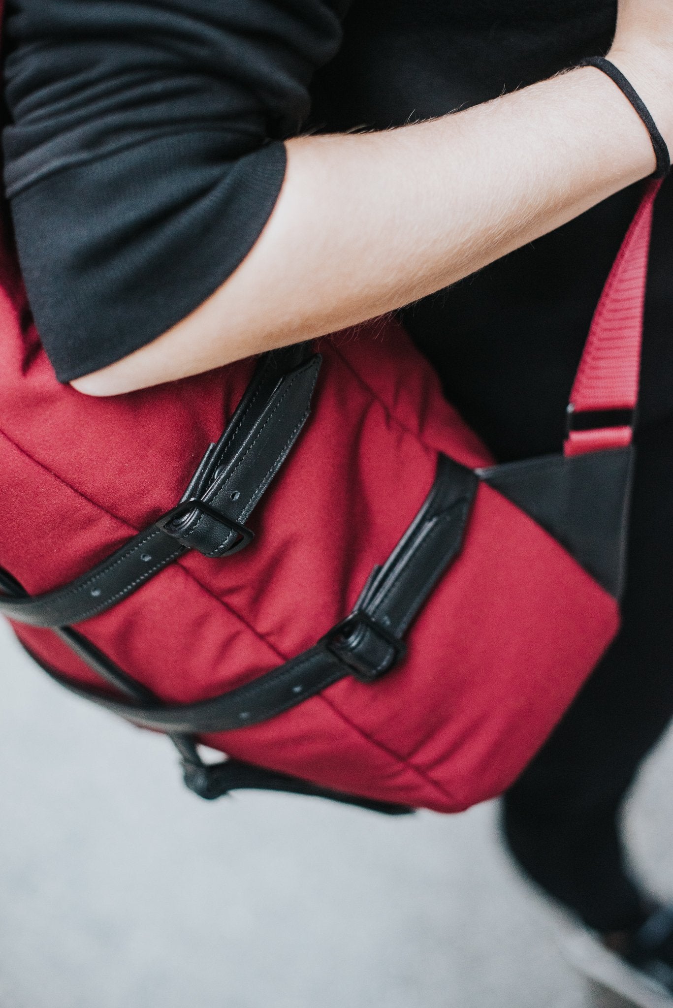 HIDE Backpack-Burgundy - theabags