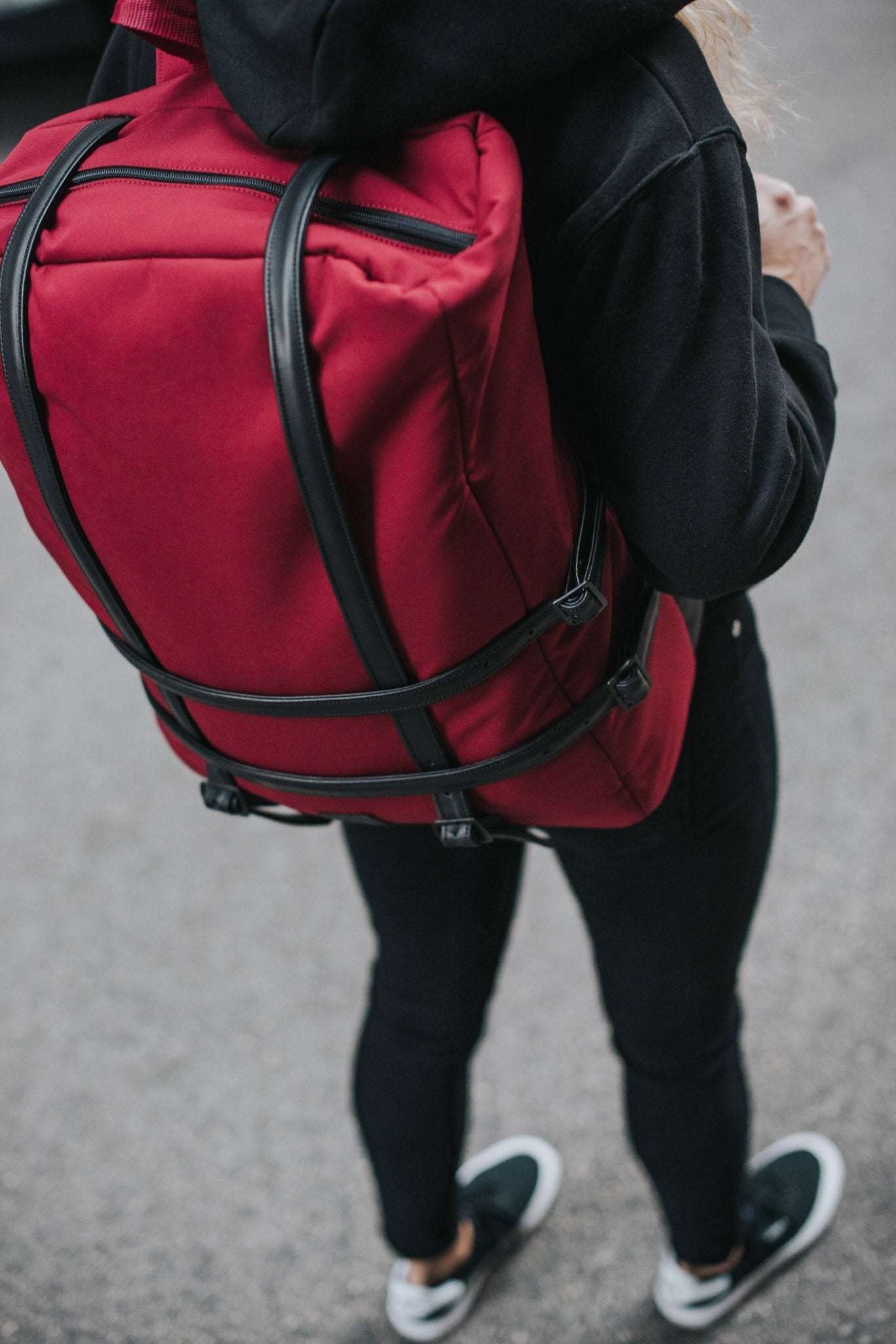 HIDE Backpack-Burgundy - theabags