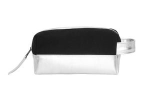 SCENT Beauty Case Small-Black-Silver - theabags