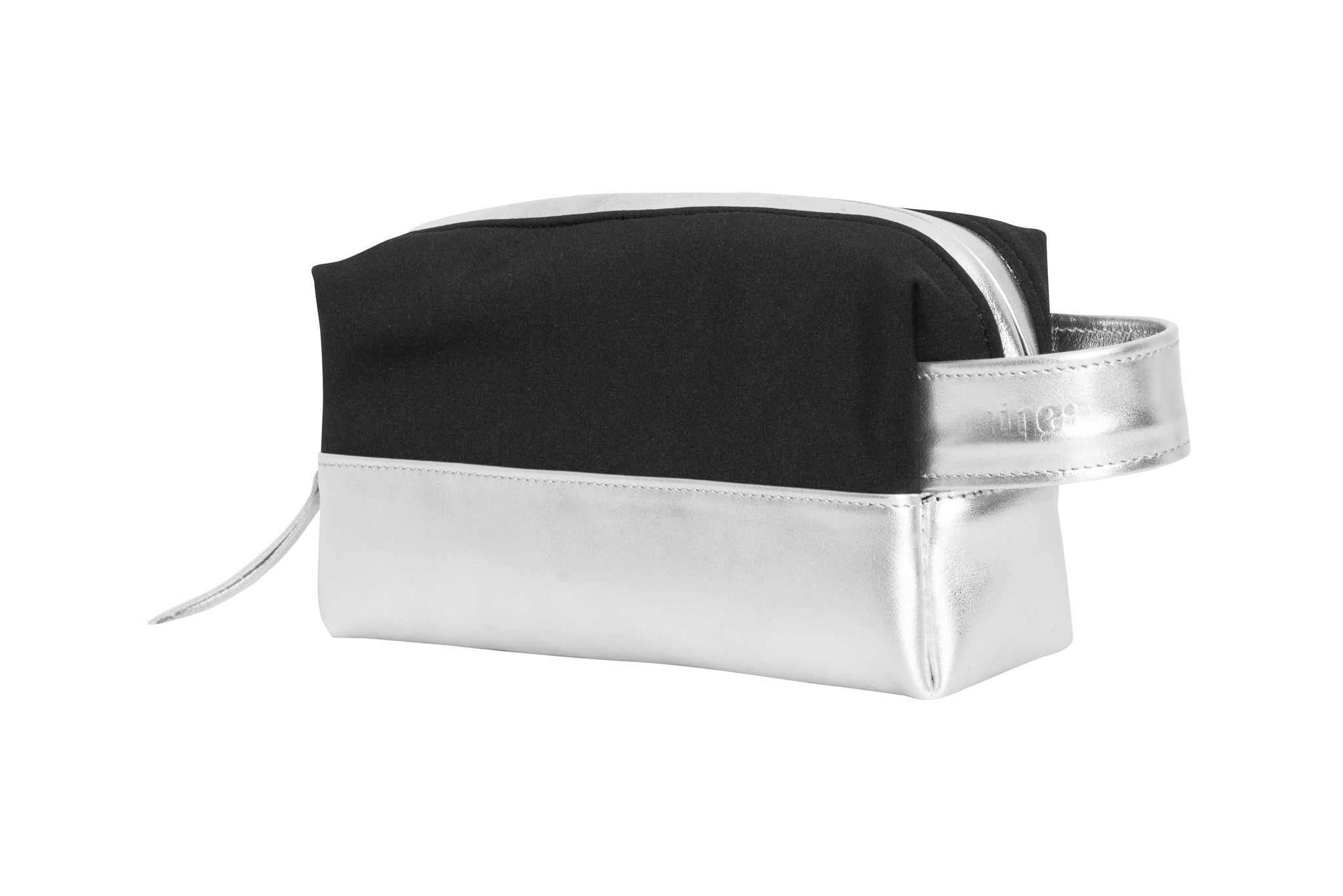 SCENT Beauty Case Small-Black-Silver - theabags