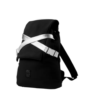 PREY Backpack-Black-Silver - theabags